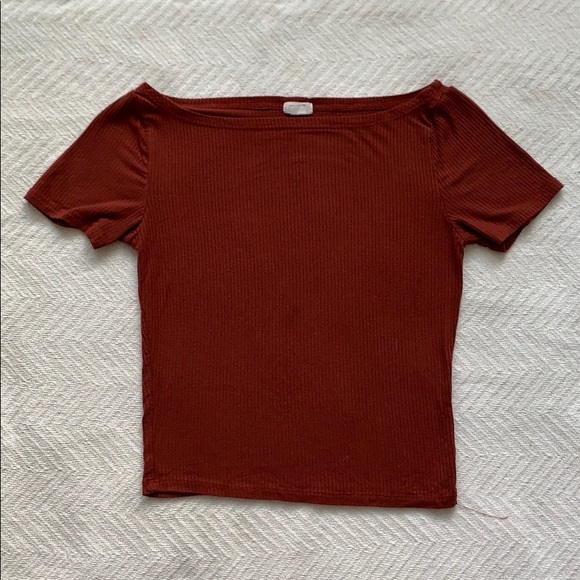 Set Of 3 Garage Soft Ribbed Crop Tops - Picture 6 of 9